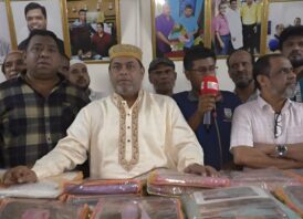 ঢাকা মহানগর দক্ষিণ ৩৩ নং ওয়ার্ডের বিএনপির ঈদ সামগ্রী বিতরণ