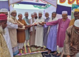 গ্রামবাসীকে ঈদগাহ উপহার দিলেন মুফতি আবুল হাসিম