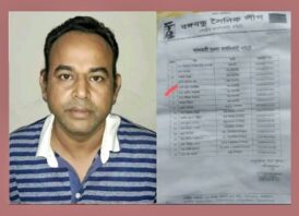আশ্রয়ণ প্রকল্পের ঘর থেকে নামিয়ে দেওয়ার অভিযোগ সৈনিক লীগের সহ সভাপতি রিপনের  বিরুদ্ধে