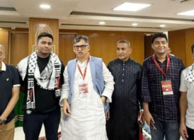 মার্চ ফর গাজা কর্মসূচিতে বিএনপির প্রতিনিধিদল