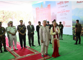 সম্প্রীতি ভবনের ভিত্তিপ্রস্তর স্থাপন করলেন প্রধান উপদেষ্টা