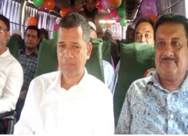 মেলান্দহ-ঢাকা-নারায়নগঞ্জ বিআরটিসি’র এসি বাস সার্ভিসের শুভ উদ্বোধন