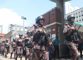 সচিবালয়ে কঠোর নিরাপত্তা, সোয়াট-বিজিবি মোতায়েন