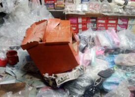 সাপাহারে দোকান ঘরে হামলা,ভাংচুর ও চাঁদাবাজির অভিযোগ