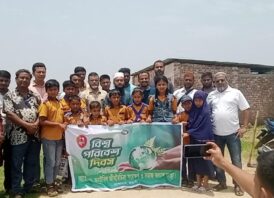 সাপাহারে বিশ্ব পরিবেশ দিবস উদযাপন