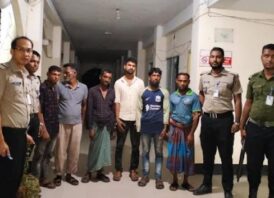 নোয়াখালীতে ১১ মাদকসেবীর কারাদন্ড