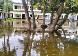 মনোহরগঞ্জে মাদরাসা মাঠে জলাবদ্ধতা,ডেঙ্গু আতঙ্ক ও দুর্ভোগে শিক্ষক – শিক্ষার্থীরা