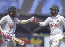 গল টেস্টে বৃষ্টির হানা, মুশফিক-লিটনের দাপট