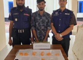 কক্সবাজারের ইয়াবা কারবারি নোয়াখালীতে গ্রেপ্তার
