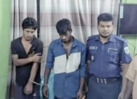 সাঁথিয়ায় ডাকাতির সময় জনতার হাতে আটক দুই যুবক গণধোলাই দিয়ে পুলিশে সোপর্দ