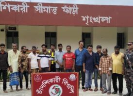 চাঁপাইনবাবগঞ্জের চামুশা সীমান্ত দিয়ে ১৩ জনকে পুশ-ইন