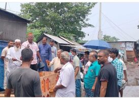 ‎সরকারি জমি দখল করতে গেলেন এনসিপি নেতার বাবা হাসেম মোল্লা