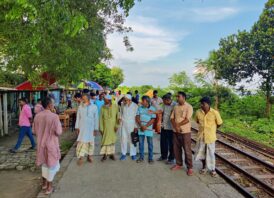 ১৬ বছর পর রেলের জলাভূমি উদ্ধার, স্বস্তি এলাকাবাসীর
