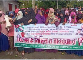 কোম্পানীগঞ্জে একই স্থানে বিএনপির দুই গ্রুপের কর্মসূচি, সড়ক অবরোধ, আহত-৪