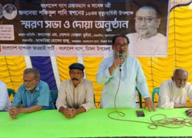 নতুন কোন ফ্যাসীবাদী শক্তি দেখতে চাই না : ন্যাপ মহাসচিব