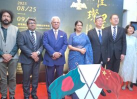 সংস্কৃতির মাধ্যমে সুদৃঢ় হচ্ছে চীন-বাংলাদেশ সম্পর্ক: জাতীয় জাদুঘরে ‘রেডিয়েন্ট স্টারস’ প্রদর্শনী উদ্বোধনকালে উপদেষ্টা সৈয়দা রিজওয়ানা হাসান
