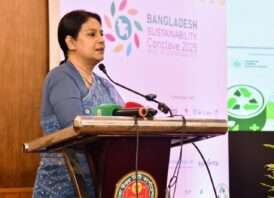 খাদ্য, পানি, বায়ু ও প্রকৃতি সুরক্ষায় বিনিয়োগ বাড়াতে হবে: পরিবেশ উপদেষ্টা সৈয়দা রিজওয়ানা হাসান