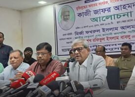 নির্বাচন বানচালে নিত্য নতুন দাবি তুলছে কিছু রাজনৈতিক মহল : মির্জা ফখরুল