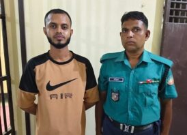 বেরোবি ছাত্রলীগের ত্রাণ ও দুর্যোগ ব্যবস্থাপনা সম্পাদক নাহিদ গ্রেফতার