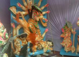 সরিষাবাড়ী একটি মন্দিরে সাতটি প্রতিমা ভাংচুর।। গ্রেপ্তার-১