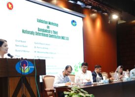 ৮৪.৯২ মিলিয়ন টন CO₂eq নিঃসরণ হ্রাসের লক্ষ্যে প্রণীত এনডিসি ৩.০ বাস্তবায়নে বাংলাদেশের প্রয়োজন ১১৬.৮ বিলিয়ন মার্কিন ডলার– পরিবেশ উপদেষ্টা