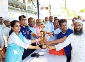 মনোহরগঞ্জে ৫২তম জাতীয় ক্রীড়া প্রতিযোগিতার পুরস্কার বিতরণ অনুষ্ঠিত