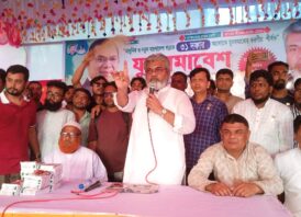 ধানের শীষ নিয়ে যিনি আসবেন আমরা তার পক্ষেই কাজ করবো – ড. হোসাইনি