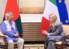 নিউইয়র্কে প্রধান উপদেষ্টার সঙ্গে ইতালির প্রধানমন্ত্রীর বৈঠক