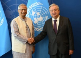 বাংলাদেশের গণতান্ত্রিক উত্তরণে জাতিসংঘ মহাসচিবের পূর্ণ সমর্থন