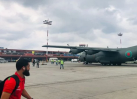 বিশেষ ফ্লাইটে দেশে ফিরছে জাতীয় ফুটবল দল