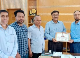 সমাজসেবা অধিদপ্তরের থেকে সুনামগঞ্জ ওয়েলফেয়ার এসোসিয়েশনের রেজিস্ট্রেশন সনদপত্র গ্রহন