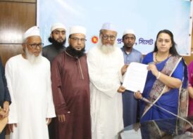 ৫ দফা দাবি জানিয়ে প্রধান উপদেষ্টা বরাবরে বাংলাদেশ নেজামে ইসলাম পার্টি সিলেট মহানগরের স্মারকলিপি