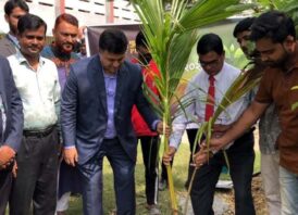 পুবালী ব্যাংক সাপাহার শাখার উদ্যোগে সাপাহার সরকারী কলেজে বৃক্ষরোপন