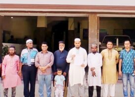 সিলেট মহানগরীর রাস্তার যানজট দূর করতে যত্রতত্র অবৈধ পার্কিং দখলমুক্ত করার দাবীতে এসএমপি কমিশনার বরাবরে স্মারকলিপি প্রদান