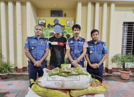 শ্রীমঙ্গলে পুলিশের অভিযানে ভারতীয় ফুসকাসহ চোরাকারবারি গ্রেফতার