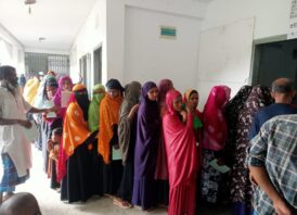 ময়মনসিংহের গৌরীপুর সদর ইউনিয়নে ভিজিডির চাউল বিতরণ