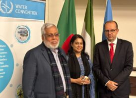 জাতিসংঘ পানি কনভেনশনে ন্যায্য পানি বণ্টন ও আন্তঃসীমান্ত সহযোগিতা জোরদারে বাংলাদেশের আহ্বান:  সৈয়দা রিজওয়ানা হাসান 