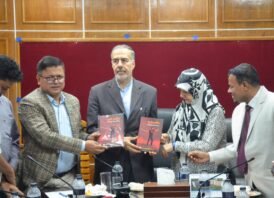 বেরোবি উপাচার্যের সাথে ইরানের রাষ্ট্রদূতের সৌজন্য সাক্ষাৎ অনুষ্ঠিত