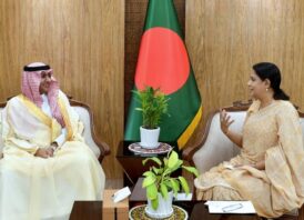 সবুজায়ন ও উপকূলীয় এলাকায় রেইন ওয়াটার হার্ভেস্টিং প্রকল্পে সৌদি সহযোগিতা কামনা — পরিবেশ উপদেষ্টা 