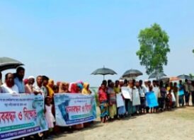 ব্রহ্মপুত্র ও যমুনার ভাঙ্গনে বদলে যাচ্ছে জামালপুর জেলার মানচিত্র