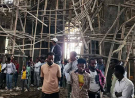ইথিওপিয়ায় গির্জার অস্থায়ী নির্মাণকাঠামো ভেঙে নিহত ৩৬