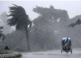 সাগরে লঘুচাপ, ভারি বৃষ্টির আভাস