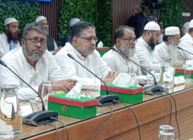 নির্বাচন কমিশনের সাথে সংলাপে বাংলাদেশ ন্যাপ’র ১২ দফা সুপারিশ মালা পেশ