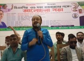 শ্রীমঙ্গল স্বেচ্ছাসেবক দলের ৩১ দফার আলোচনাসভায় বিএনপির কেন্দ্রীয় কার্যনির্বাহী কমিটির সদস্য হাজী মুজিবুর রহমান চৌধুরী