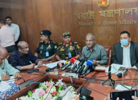 ১৩ নভেম্বর ঘিরে শক্ত অবস্থানের জন্য প্যাট্রোলিং বাড়ানো হয়েছে: স্বরাষ্ট্র উপদেষ্টা