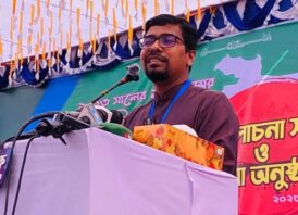 হাদিকে গুপ্ত বাহিনী নিষিদ্ধ বাহিনী হামলা করেছে- নোয়াখালীতে শিবির সেক্রেটারি