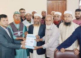 সুনামগঞ্জ-৪ আসনে মাওলানা আমিরুল ইসলামের পক্ষে মনোনয়ন ফরম সংগ্রহ