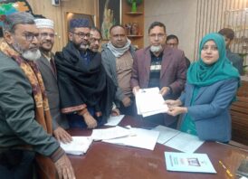 বগুড়া-৩ আসনে বিএনপির প্রার্থী হিসেবে মনোনয়নপত্র জমা দিলেন আব্দুল মহিত তালুকদার