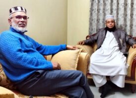 যুক্তরাজ্য বিএনপি’র উপদেষ্টা দানবীর আলহাজ্ব বশির আহমদ এর সাথে হাফিজ মাছুম আহমদ দুধরচকীর সৌজন্য সাক্ষাৎ