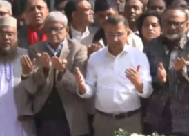 শহীদ ওসমান হাদির কবর জিয়ারত করলেন তারেক রহমান